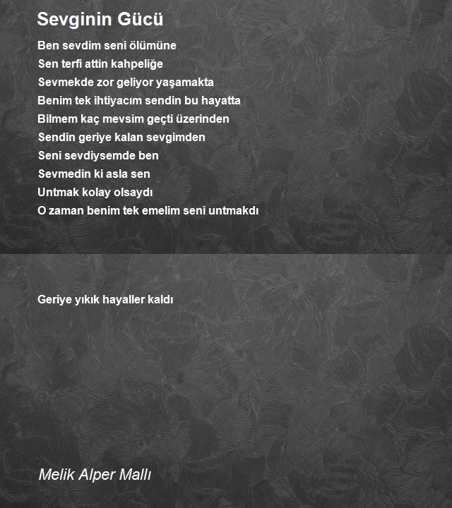 Melik Alper Mallı