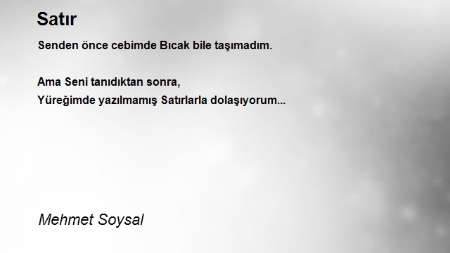 Mehmet Soysal