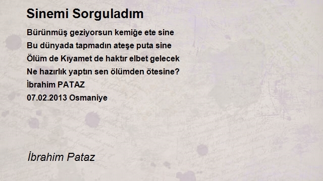 İbrahim Pataz