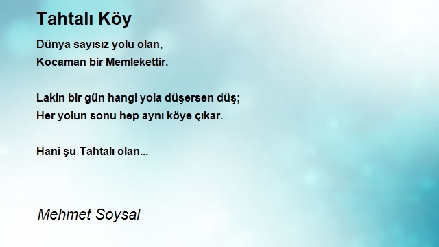 Mehmet Soysal