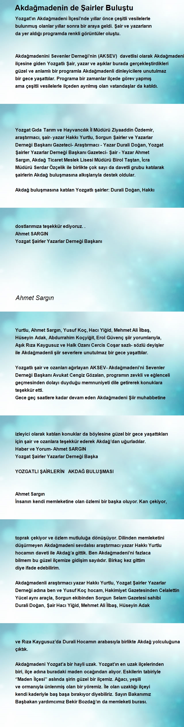 Ahmet Sargın