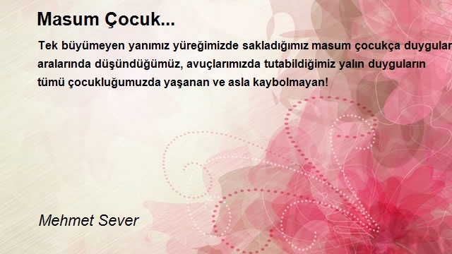 Mehmet Sever