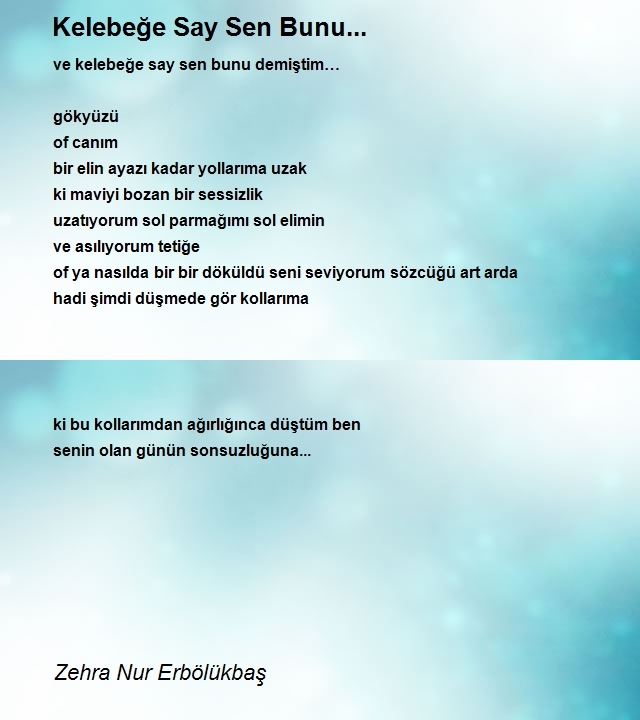 Zehra Nur Erbölükbaş