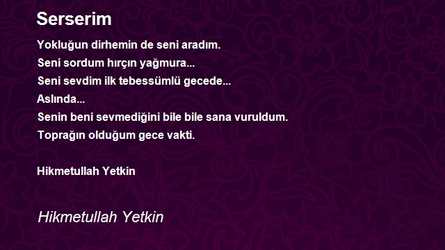 Hikmetullah Yetkin