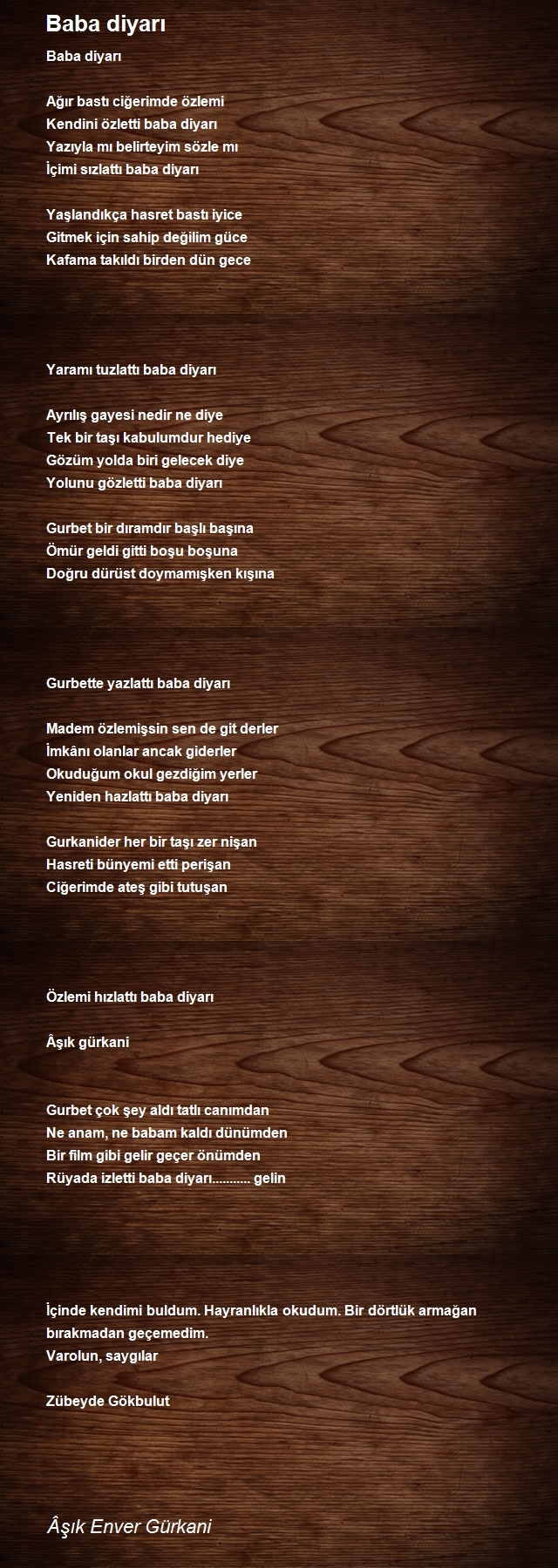 Âşık Enver Gürkani