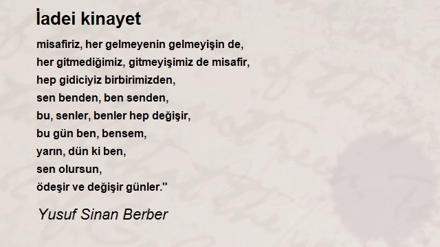 Yusuf Sinan Berber