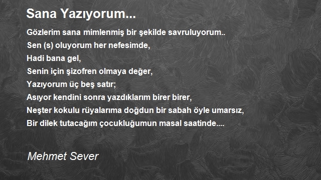 Mehmet Sever