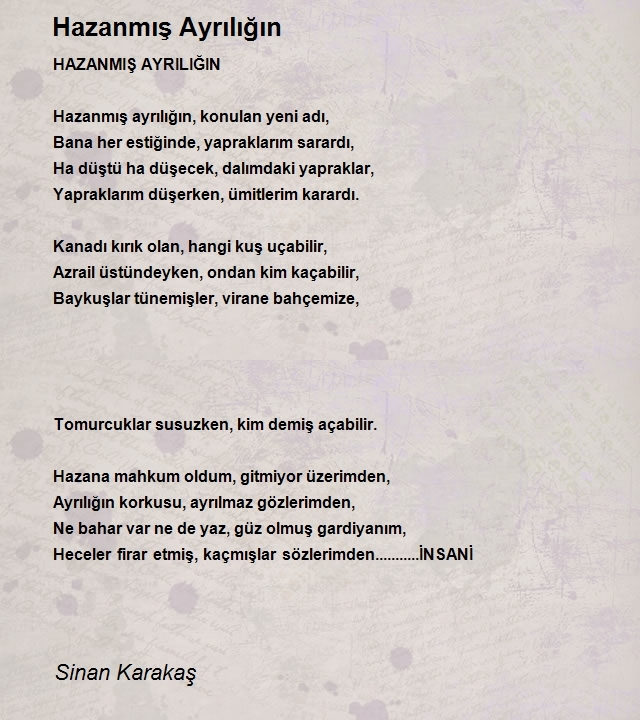 Sinan Karakaş