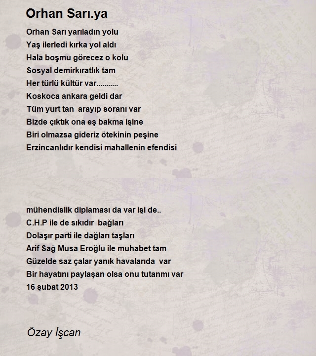 Özay İşcan