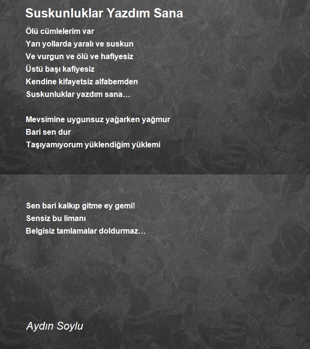 Aydın Soylu