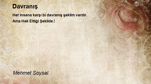 Mehmet Soysal