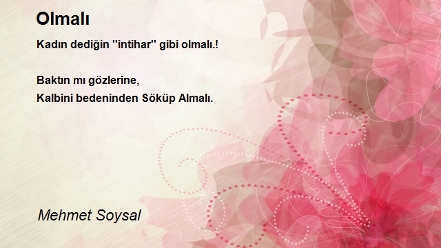 Mehmet Soysal