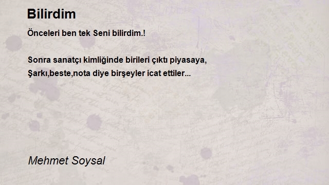 Mehmet Soysal