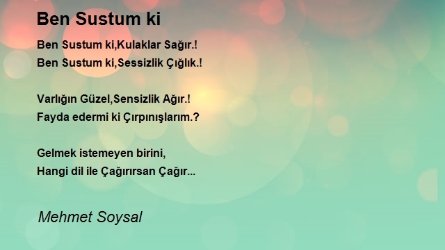 Mehmet Soysal