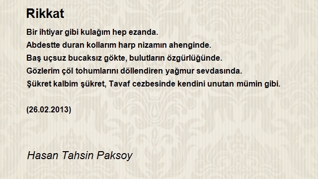 Hasan Tahsin Paksoy