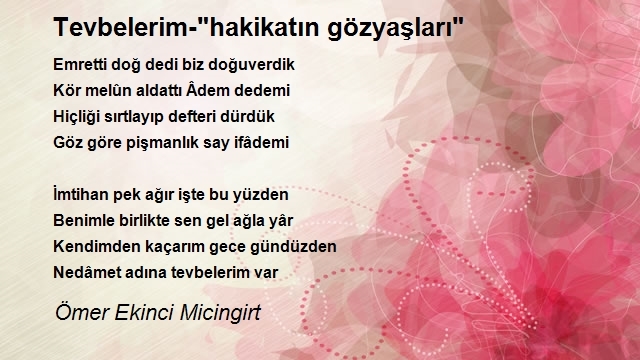 Ömer Ekinci Micingirt