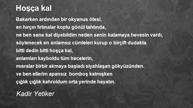 Kadir Yetiker