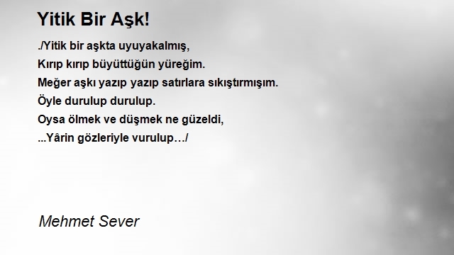 Mehmet Sever