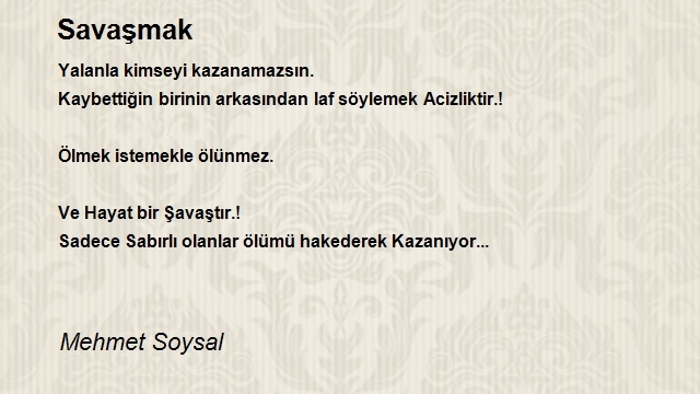 Mehmet Soysal