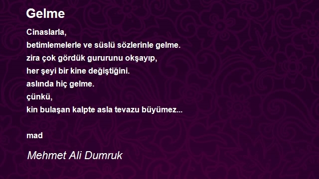 Mehmet Ali Dumruk