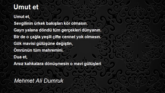 Mehmet Ali Dumruk