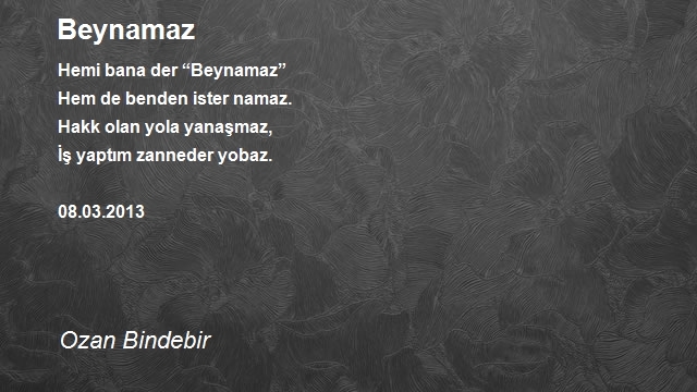 Ozan Bindebir