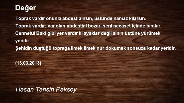 Hasan Tahsin Paksoy