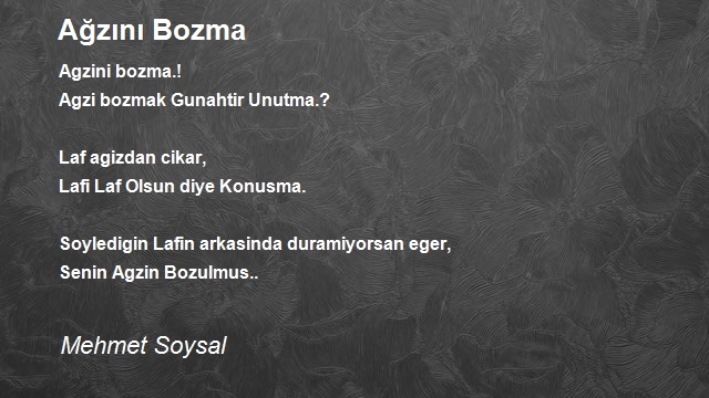 Mehmet Soysal