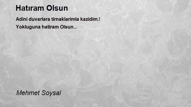 Mehmet Soysal