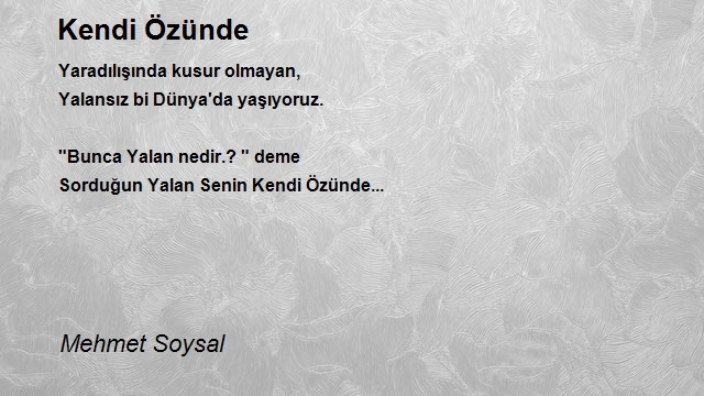 Mehmet Soysal