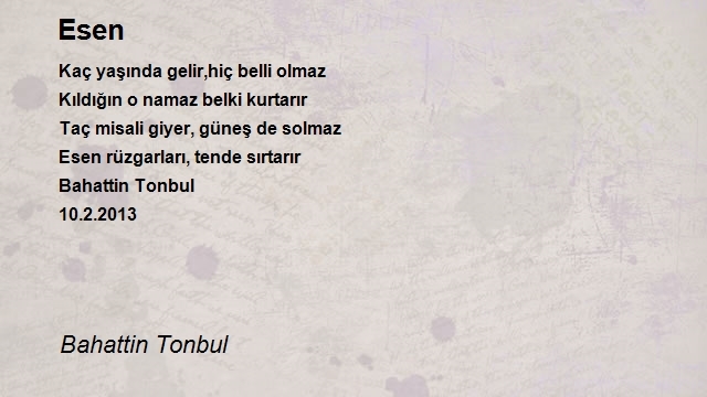 Bahattin Tonbul