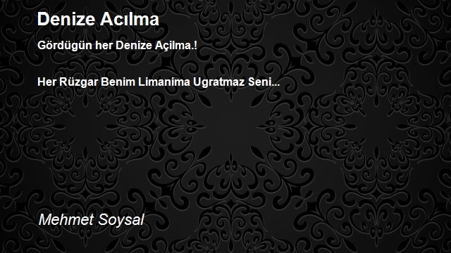 Mehmet Soysal