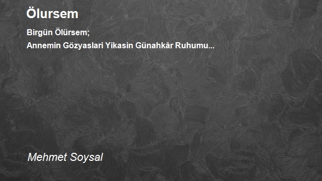 Mehmet Soysal