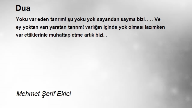 Mehmet Şerif Ekici