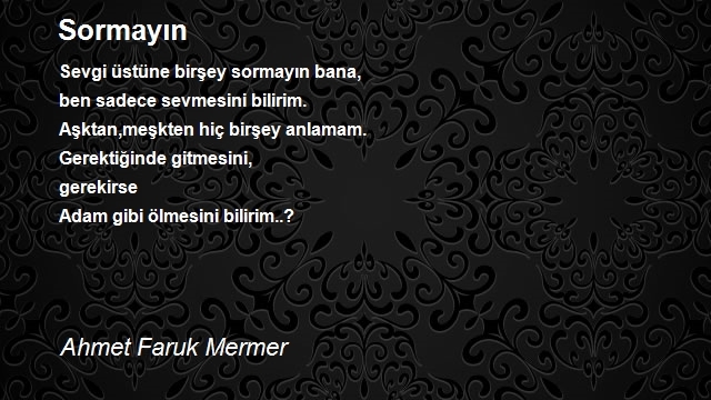 Ahmet Faruk Mermer