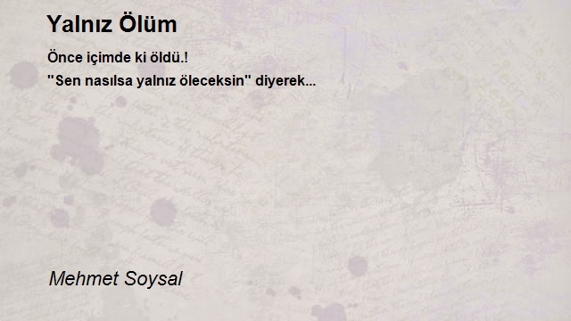 Mehmet Soysal