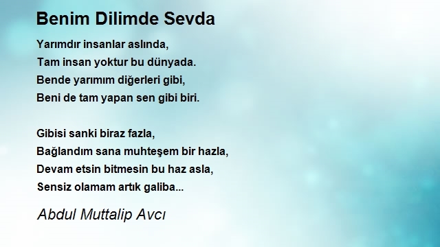 Abdul Muttalip Avcı