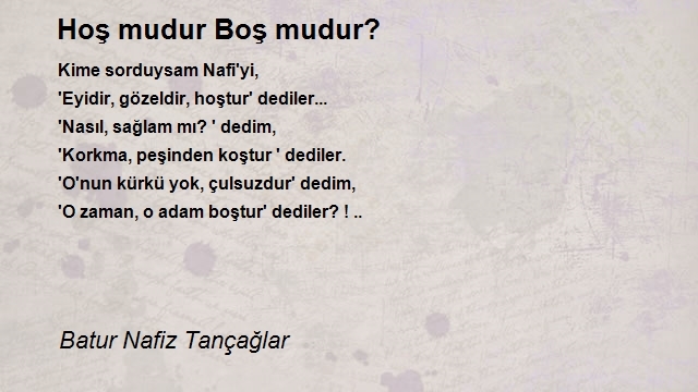 Batur Nafiz Tançağlar