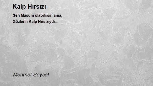 Mehmet Soysal