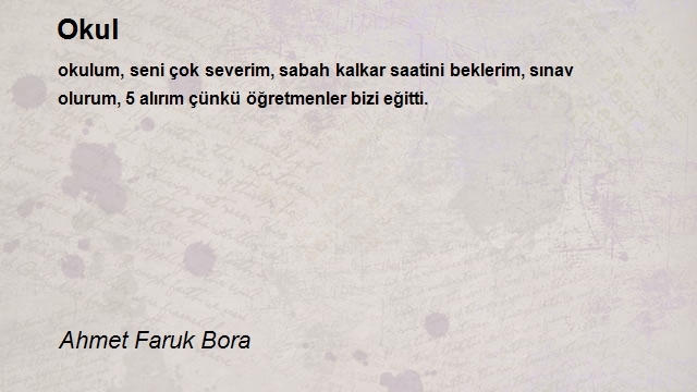 Ahmet Faruk Bora