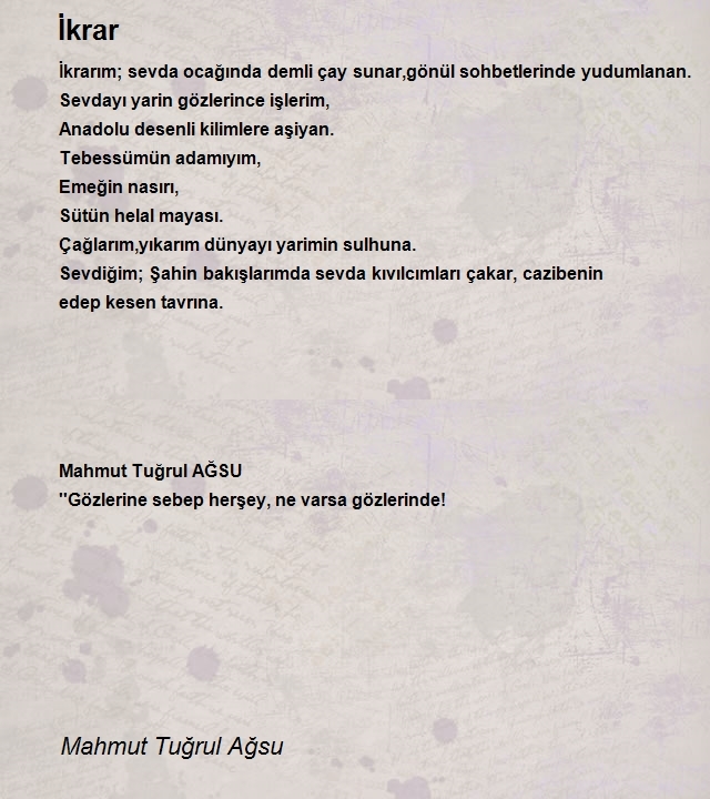 Mahmut Tuğrul Ağsu