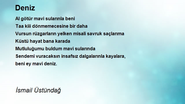 İsmail Üstündağ