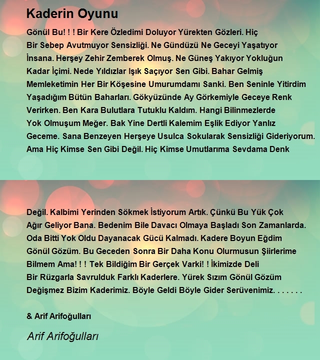 Arif Arifoğulları