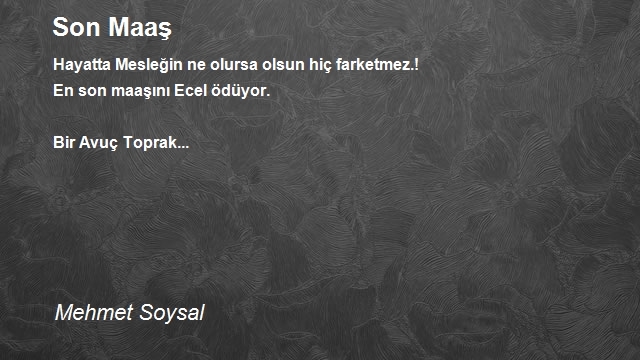 Mehmet Soysal