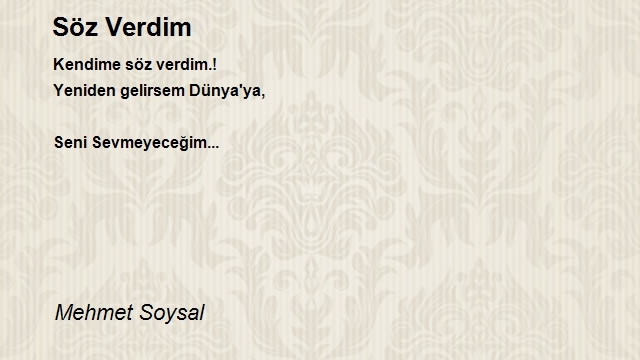 Mehmet Soysal