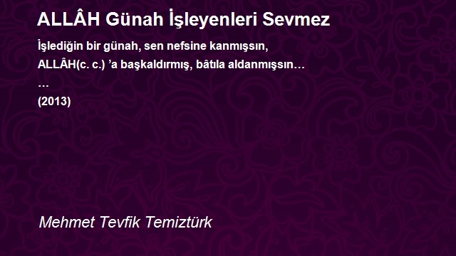 Mehmet Tevfik Temiztürk