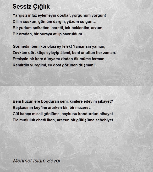 Mehmet İslam Sevgi