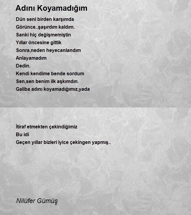 Nilüfer Gümüş