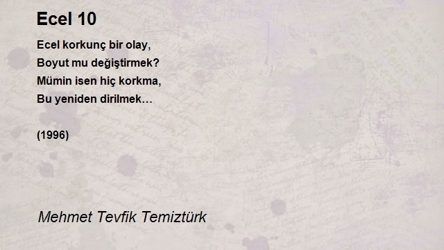 Mehmet Tevfik Temiztürk