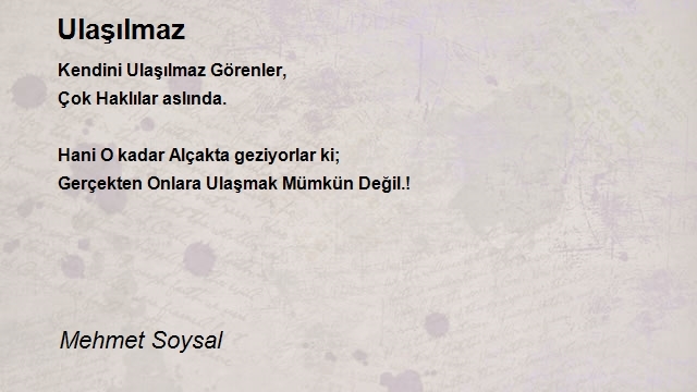 Mehmet Soysal